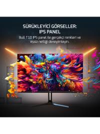 24 GAMEPOWER  Bull T10 Flat IPS 180Hz 0.5ms FHD Gaming Monitör (Sıfır Ölü Piksel Garantili)